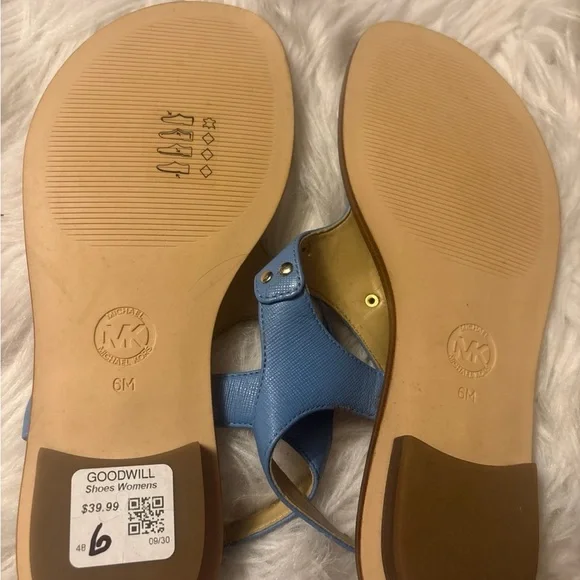 Michael Kors Light Blue Sandals - Picture 3 of 3
